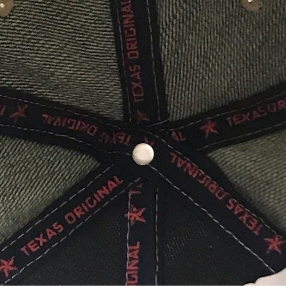 Don't Mess with Texas Cotton Red White Blue Adjustable Ball Cap NWT - Picture 9 of 13